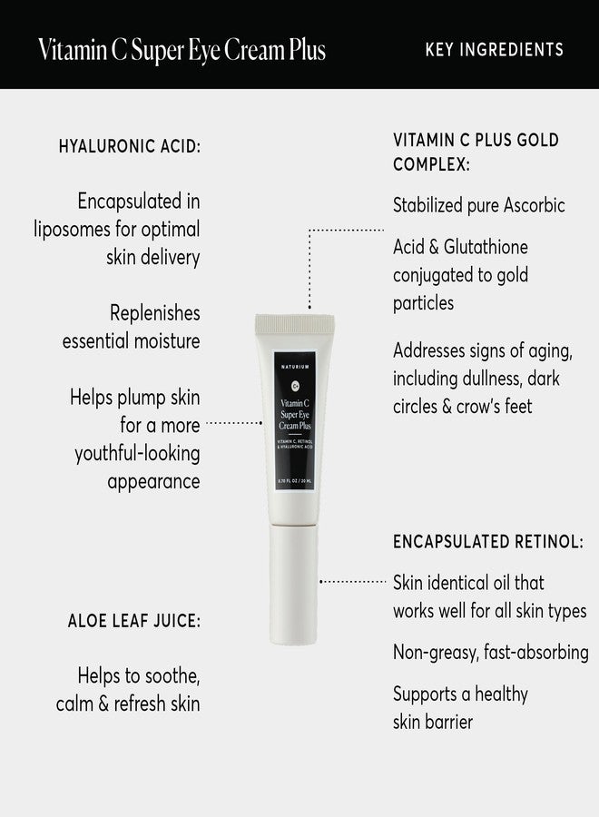 Naturium Vitamin C Super Eye Cream Plus 20 ml - Image 2